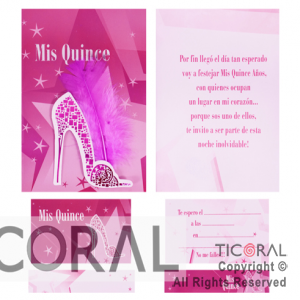 INV 15 A�OS 7195-1 TACO PLUMA ROSA x 10